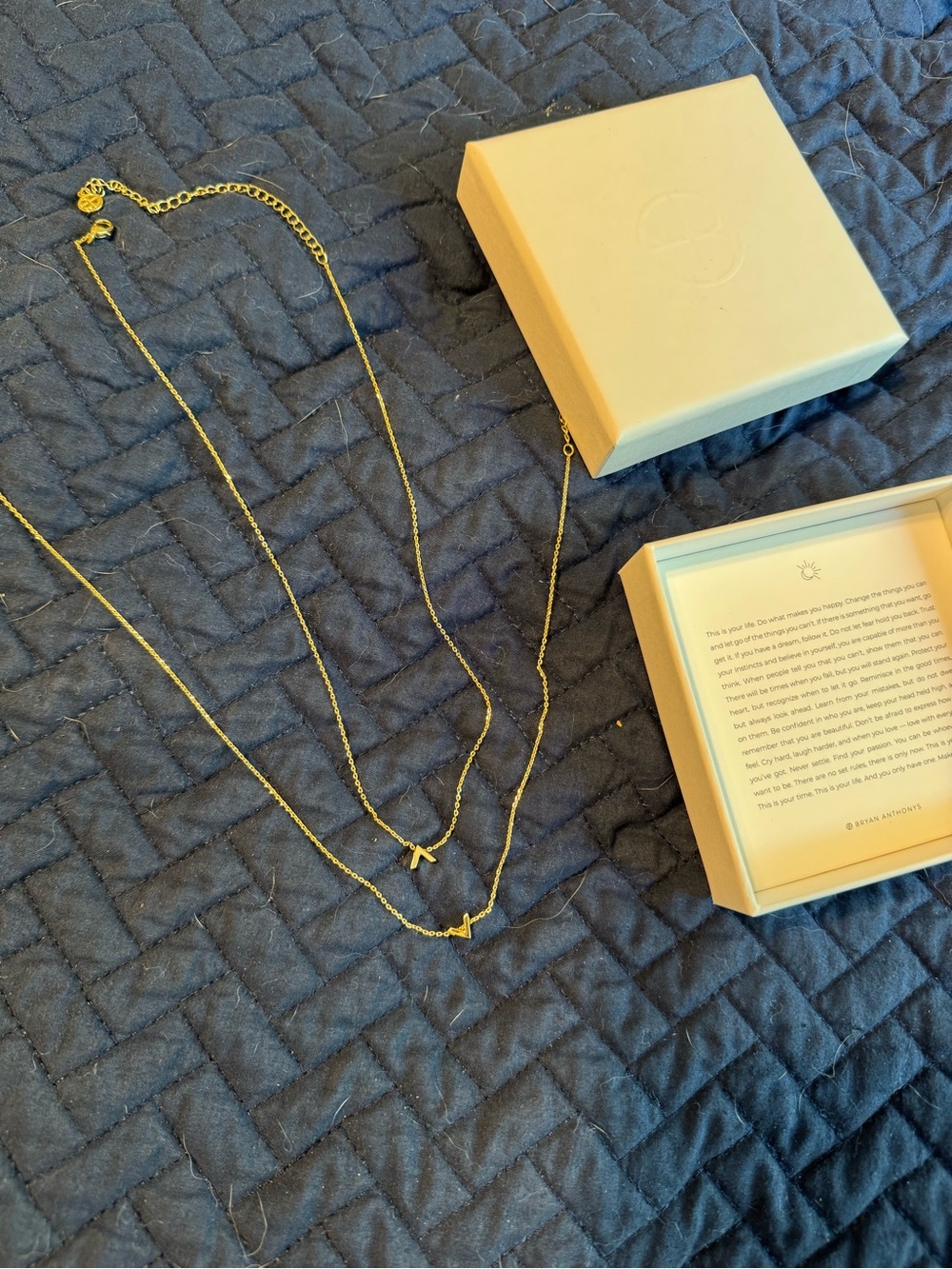 Delicate Gold Double-Layer V Necklace - Women Jewelry